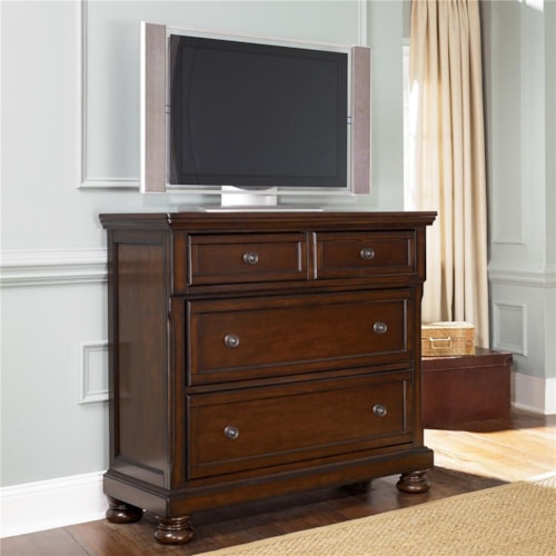 > Bedroom > Chest of Drawers > Ashley Furniture Porter Media Chest 500 x 500