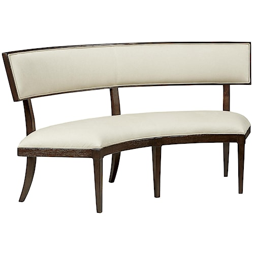 Fine furniture design textures vera banquette with upholstered ...