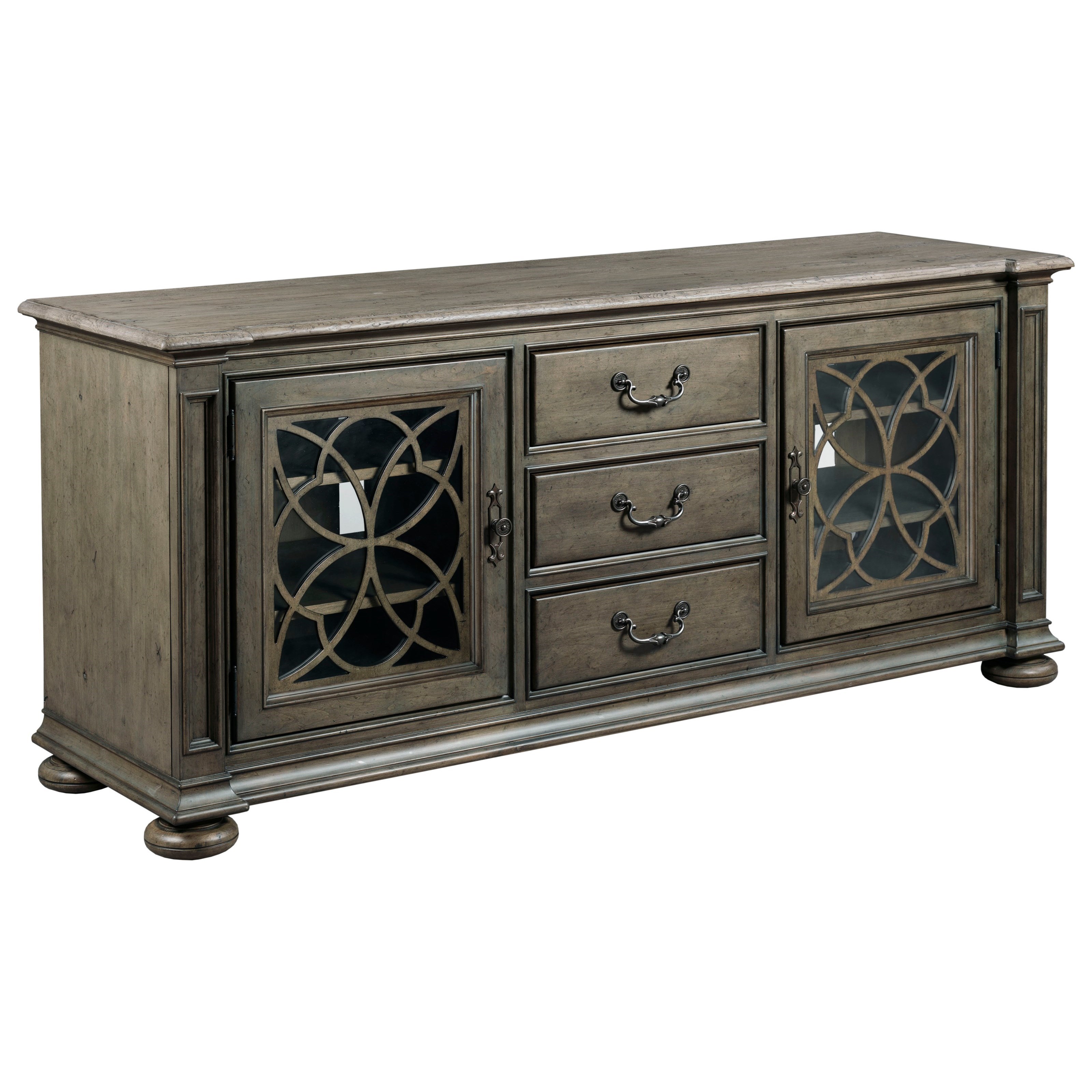 Kincaid Furniture Greyson Fairview Entertainment Console with Seed