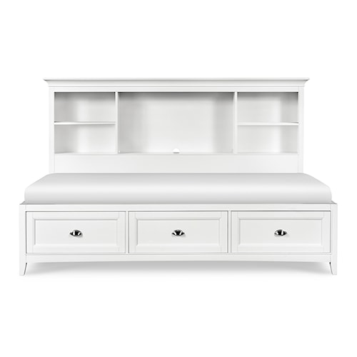 Bookcase Bed Full White Tracksbrewpubbrampton Hanover Youth Full Bookcase Bed With Storage White Value City