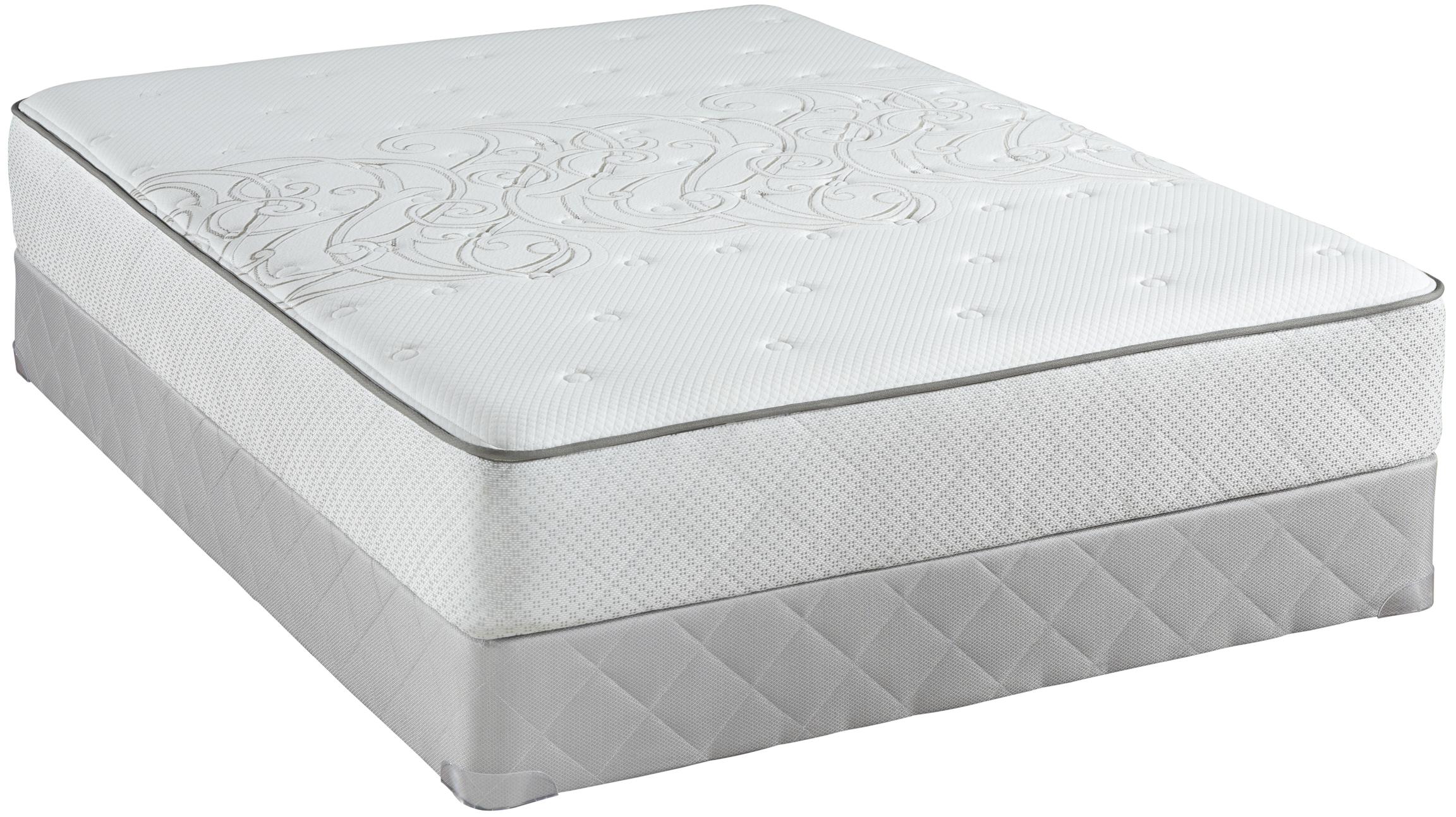 Sealy Waterville Queen Firm Mattress and Foundation Turk Furniture