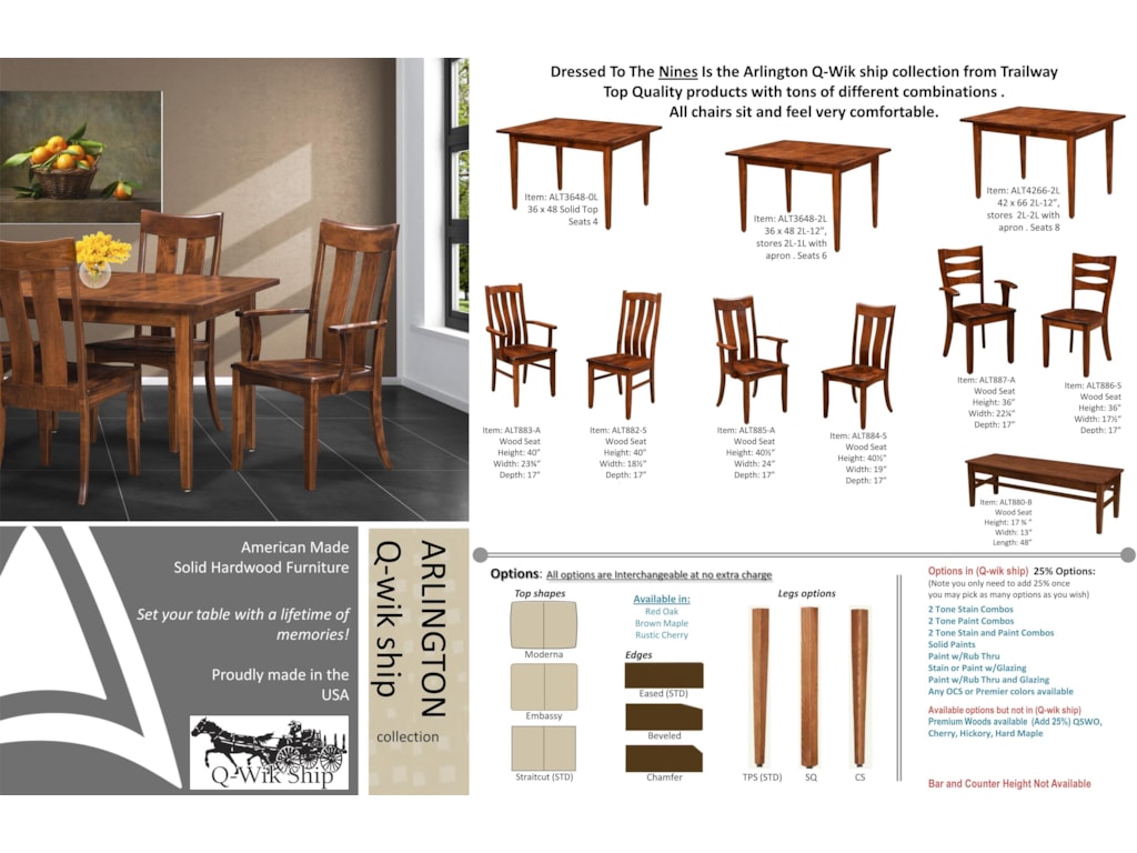 trailway wood alt3648 5 piece set includes solid wood amish table 4 chairs old brick furniture dining 5 piece set - Old Brick Dining Room Sets trailway wood alt3648 5 piece set includes solid wood amish table 4 chairs old brick furniture dining 5 piece set - Old Brick Dining Room Sets