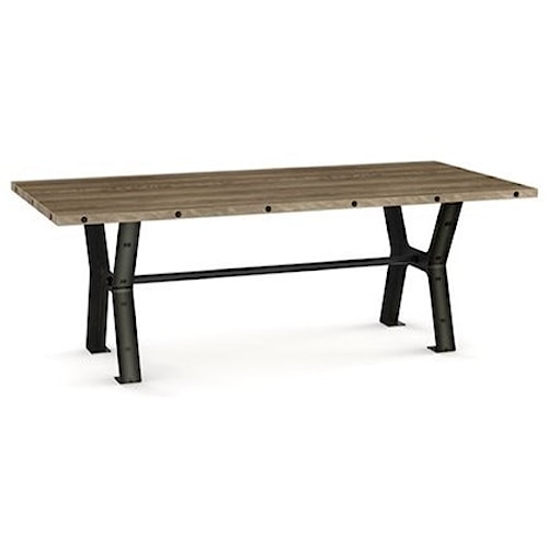 Amisco Tables Amisco Parade Dining Table with Leaves Becker Furniture