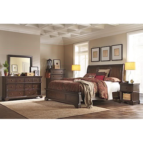 Aspenhome Bancroft King Bedroom Group - Sheely's Furniture & Appliance