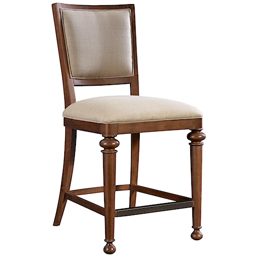 ... Bar Stool Broyhill Furniture Cascade Upholstered Counter Height Stool
