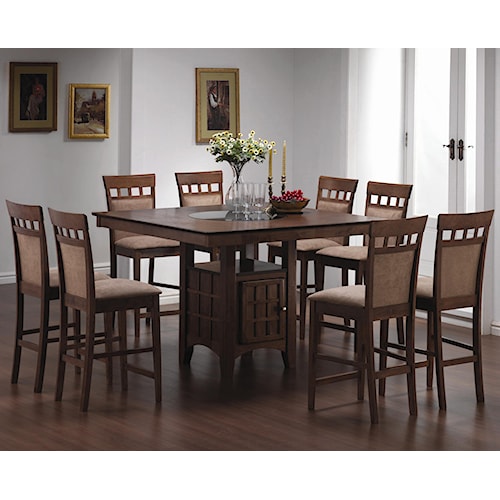 Coaster Mix Match 9 Piece Counter Height Dining Set Coaster Mix Match 9 Piece Counter Height Dining Set