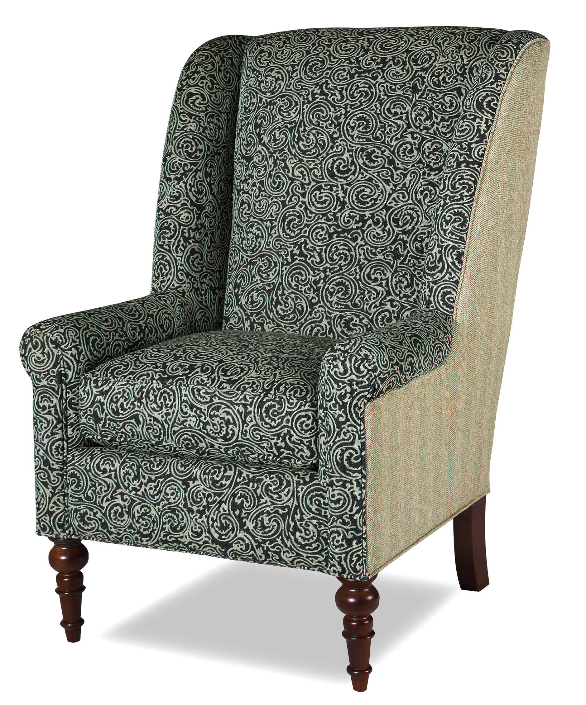 Craftmaster Accent Chairs Traditional Chair with Modified ...