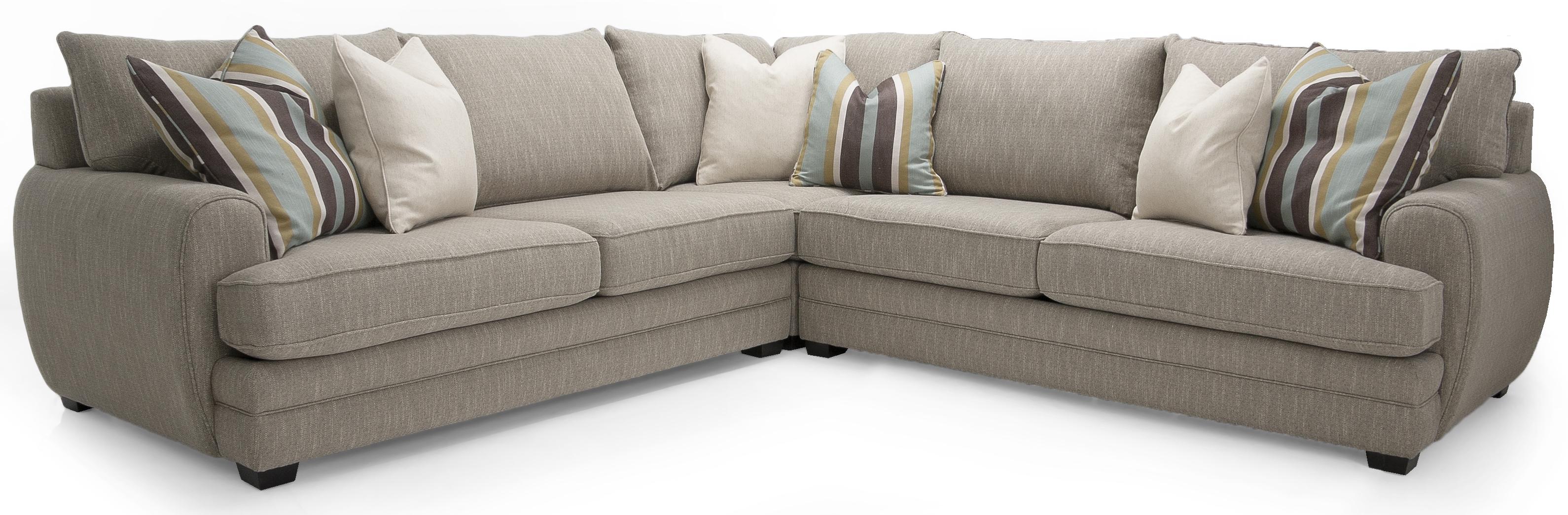 DecorRest 2421 Sectional Series Sectional Stoney Creek Furniture
