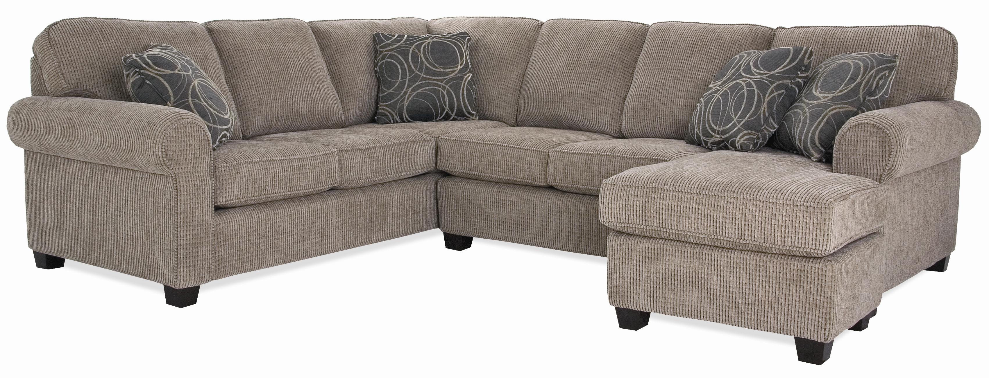 DecorRest 2576 Sectional Stoney Creek Furniture Sectional Sofas