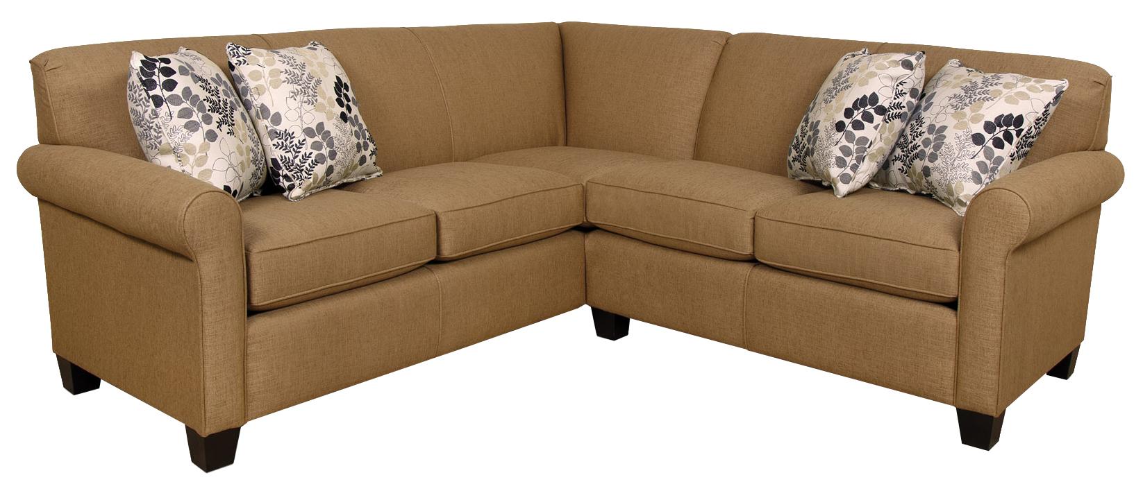 England Angie Small Corner Sectional Sofa Furniture and ApplianceMart