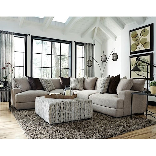 Franklin Hannigan 3 Piece Sectional Great American Home