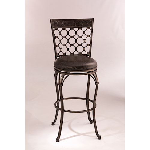 ... Room Furniture Bar Stools Hillsdale Metal Stools Swivel Counter Stool