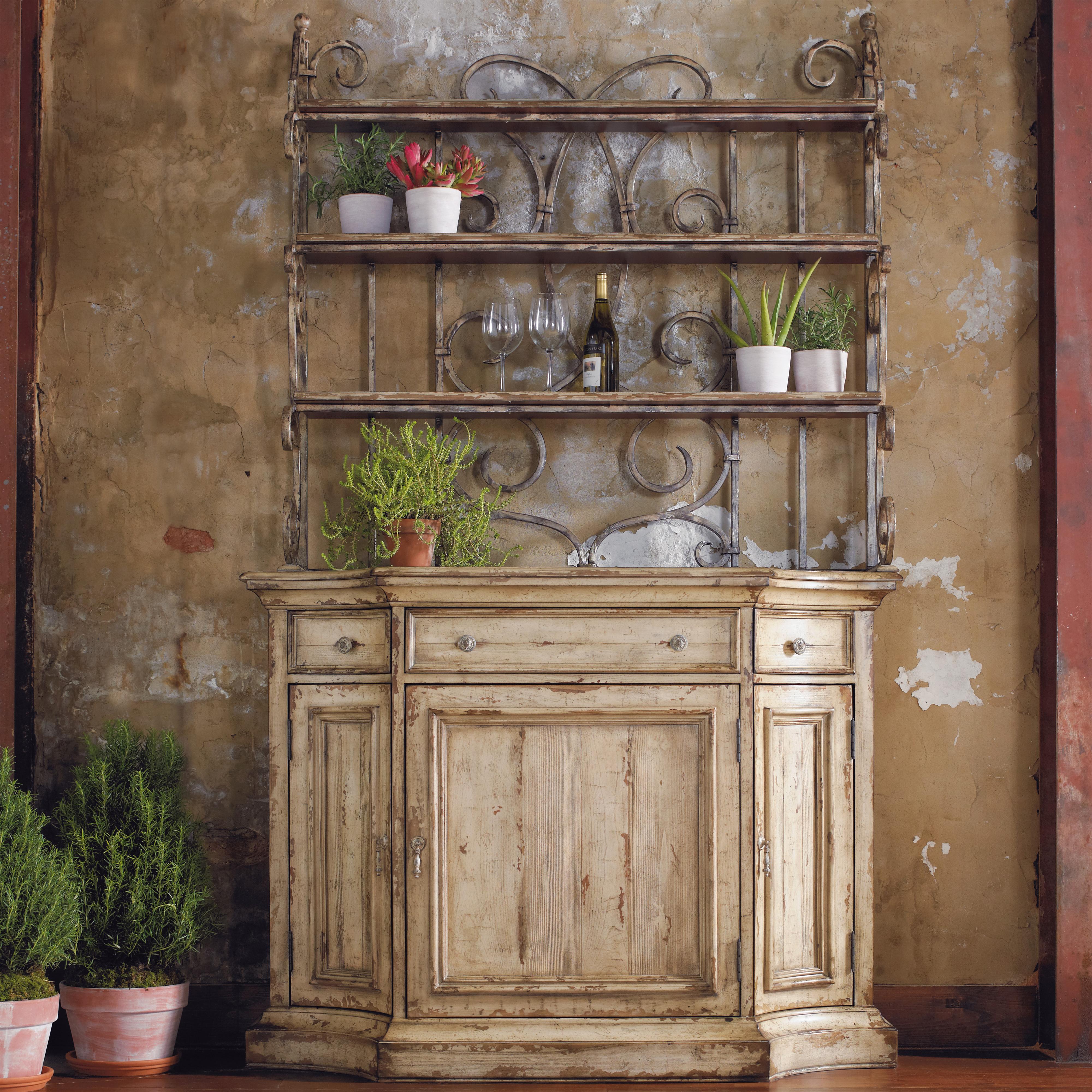 Hamilton Home Wakefield ThreeDoor ThreeDrawer Distressed Buffet with