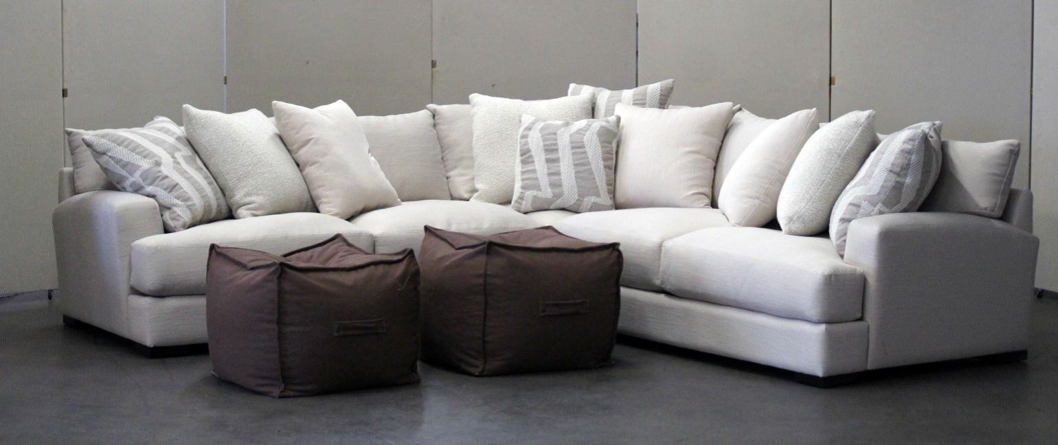 Jonathan Louis Carlin Contemporary Sofa Sectional Group with Loose Back