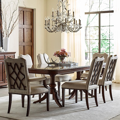 Kincaid Dining Room Set | kincaid furniture hadleigh seven piece formal dining set Kincaid Dining Room Set | kincaid furniture hadleigh seven piece formal dining set