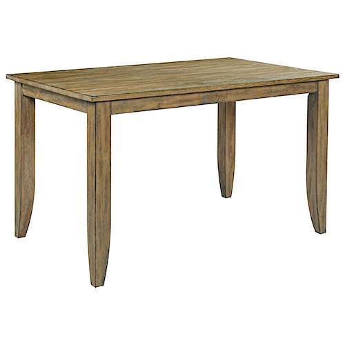 ... Counter Height Table with Wood Legs - Wayside Furniture - Pub Tables