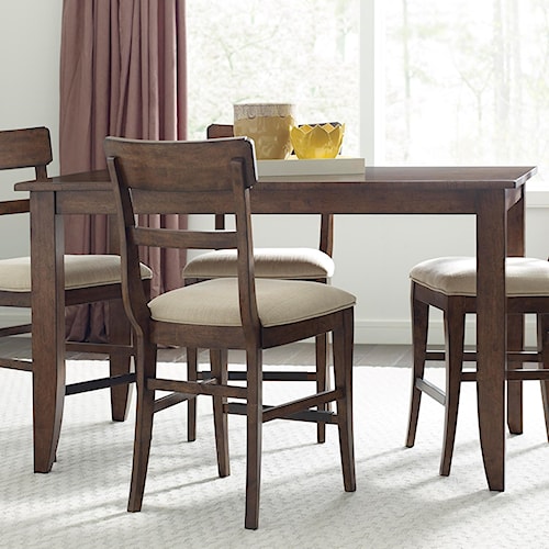 Kincaid Furniture The Nook Solid Wood Rectangular Counter Height Table ...