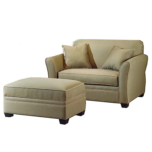 LaCrosse 601 Twin Sleeper amp; Storage Ottoman Boulevard LaCrosse 601 Twin Sleeper amp; Storage Ottoman Boulevard