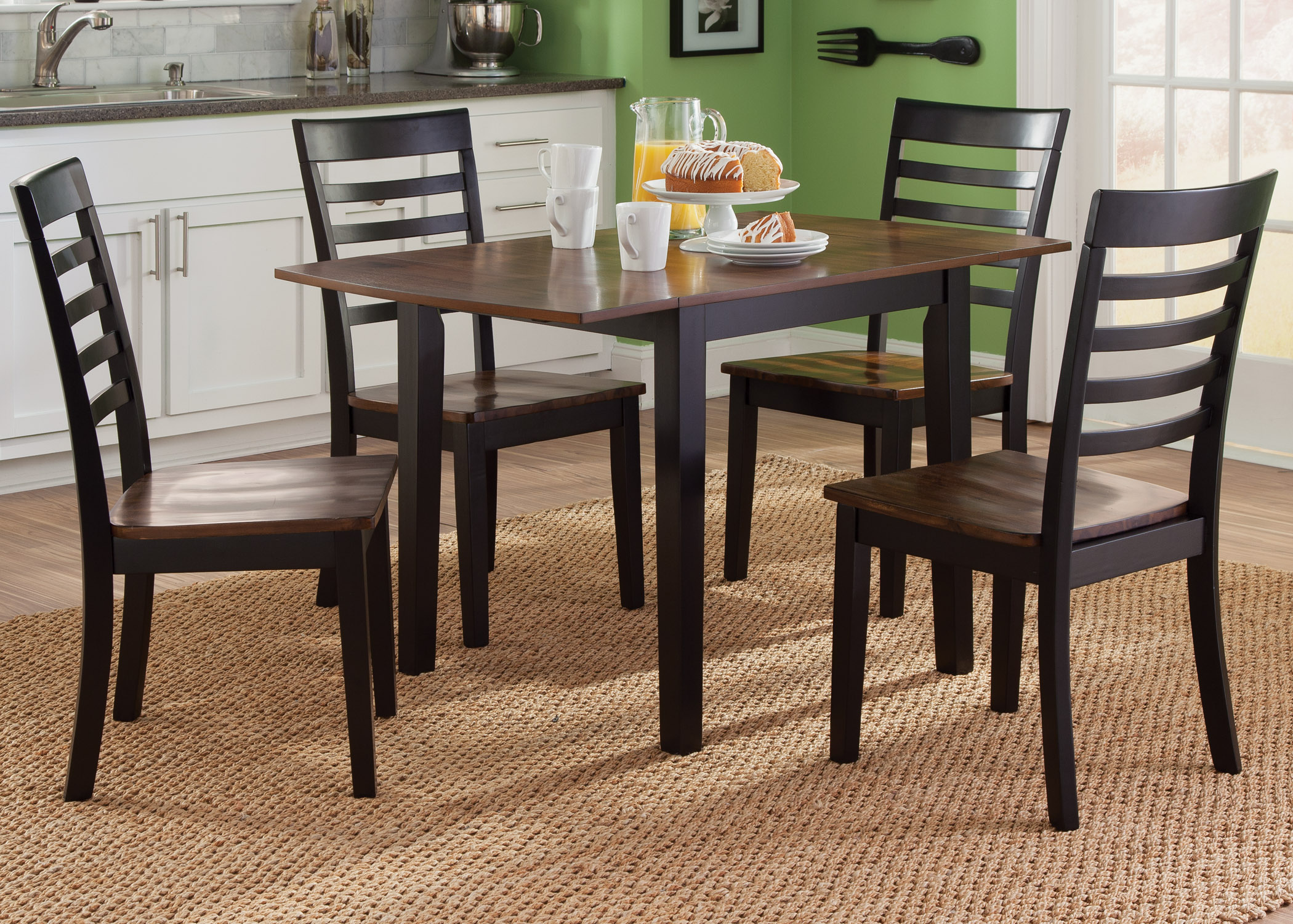 Liberty Furniture Cafe Dining 56-CD-5DLS 5 Piece Drop Leaf Set | Northeast Factory Direct ...