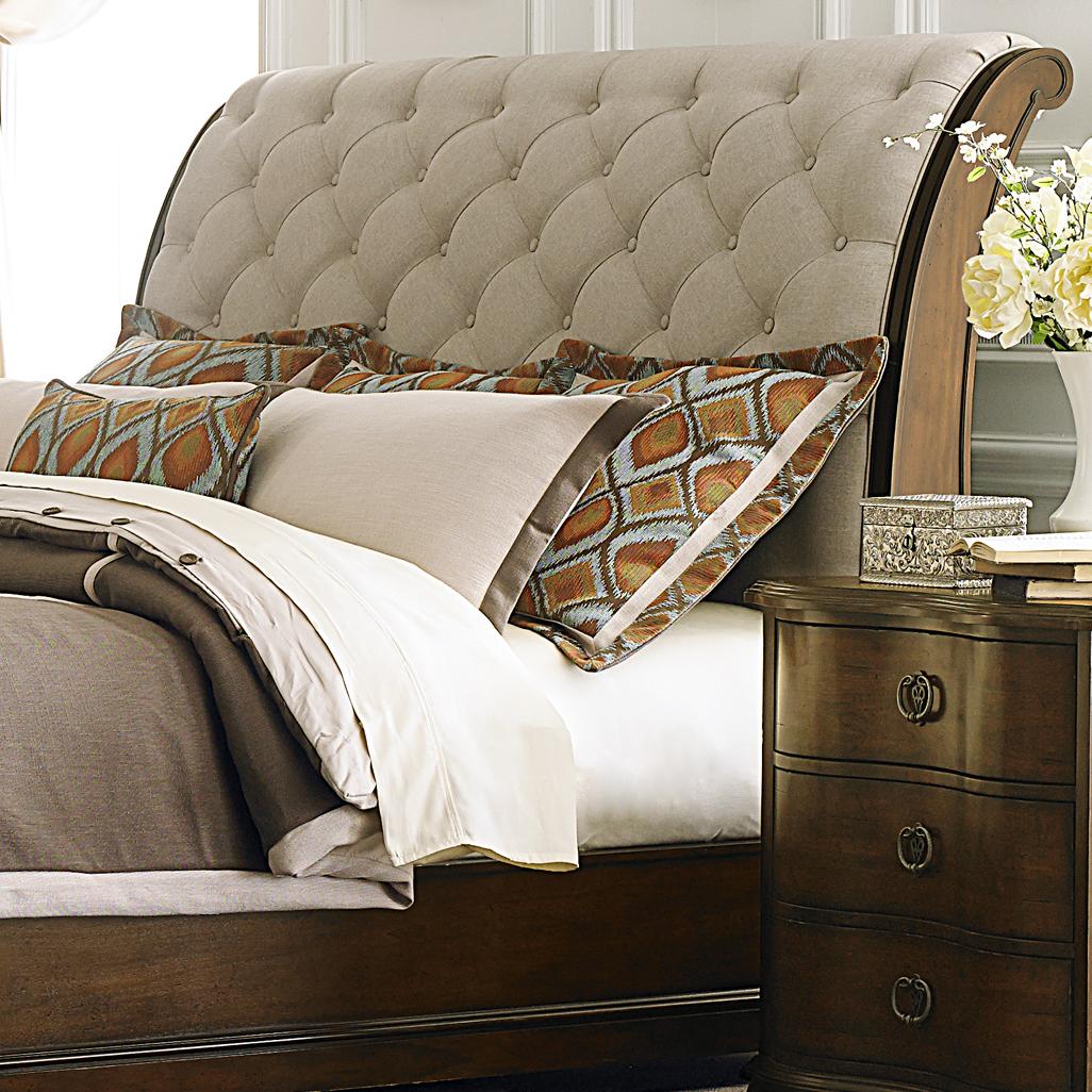 Liberty Furniture Cotswold Queen Upholstered Sleigh Headboard Moore's
