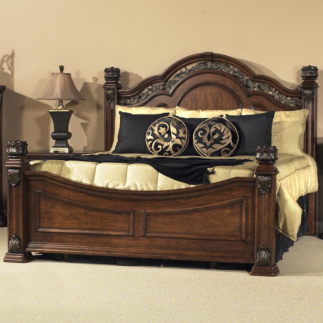 Liberty Furniture Messina Estates King Poster Bed - Wayside Furniture