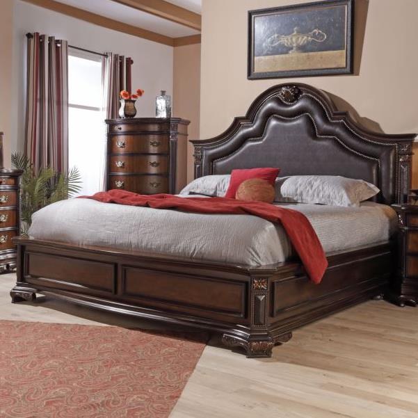 Lifestyle Jade King Upholstered Bed Royal Furniture Upholstered Bed