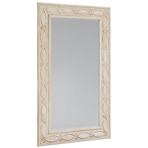 magnolia home by joanna gaines accent elements short antique white zinc floor mirror j j magnolia home by joanna gaines accent elements short antique white zinc floor mirror j j