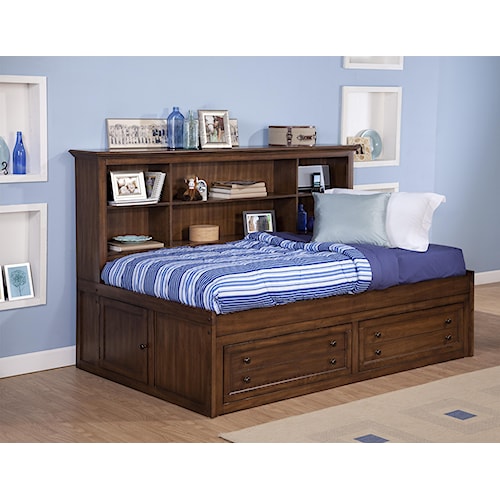 New Classic Logan Full Lounge Bed | Del Sol Furniture | Daybed Phoenix, Glendale, Tempe ...
