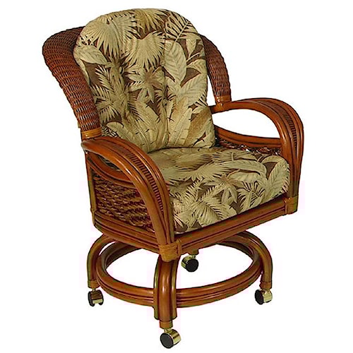 Palm Springs Rattan Boca Bay 3560 Swivel Tilt Caster