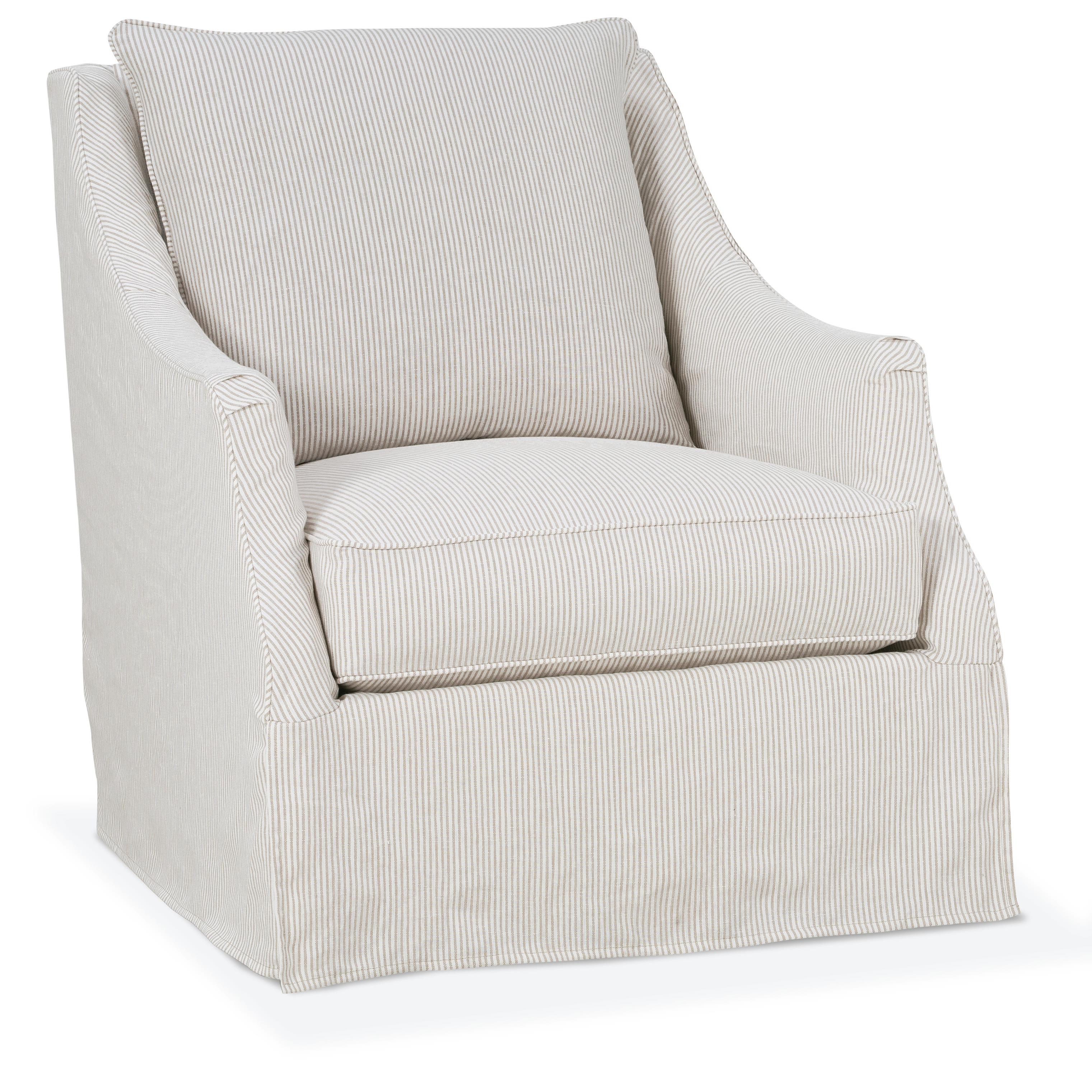 RB by Rowe Accent Chairs Kate Slipcover Chair - Belfort ...
