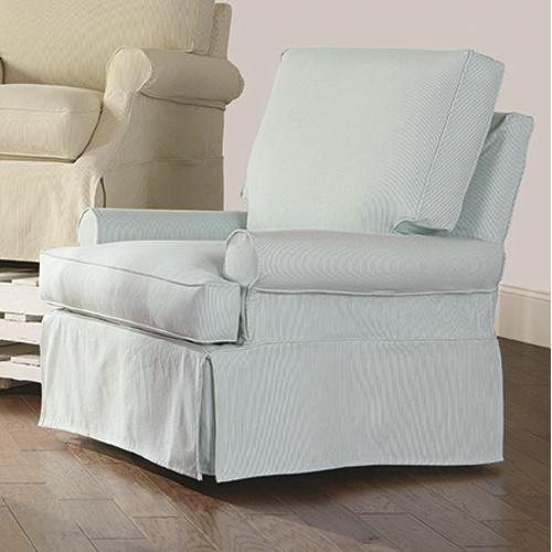 Rowe Chairs and Accents Sophie Large Swivel Glider with Slipcover Belfort Furniture