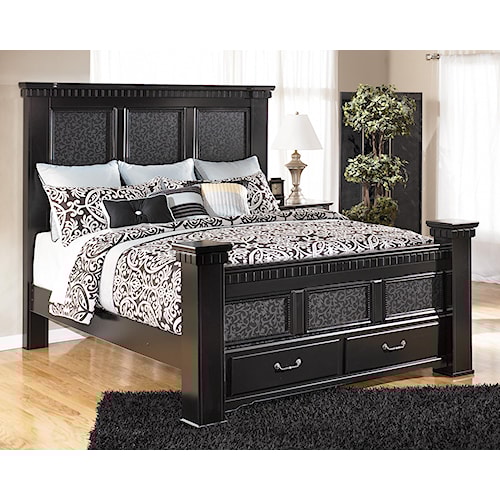 Cavallino King Mansion Bed With Storage Cavallino King Mansion Bed With Storage
