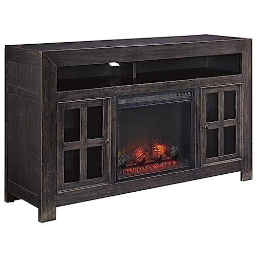 Signature Design by Ashley Gavelston Distressed Black