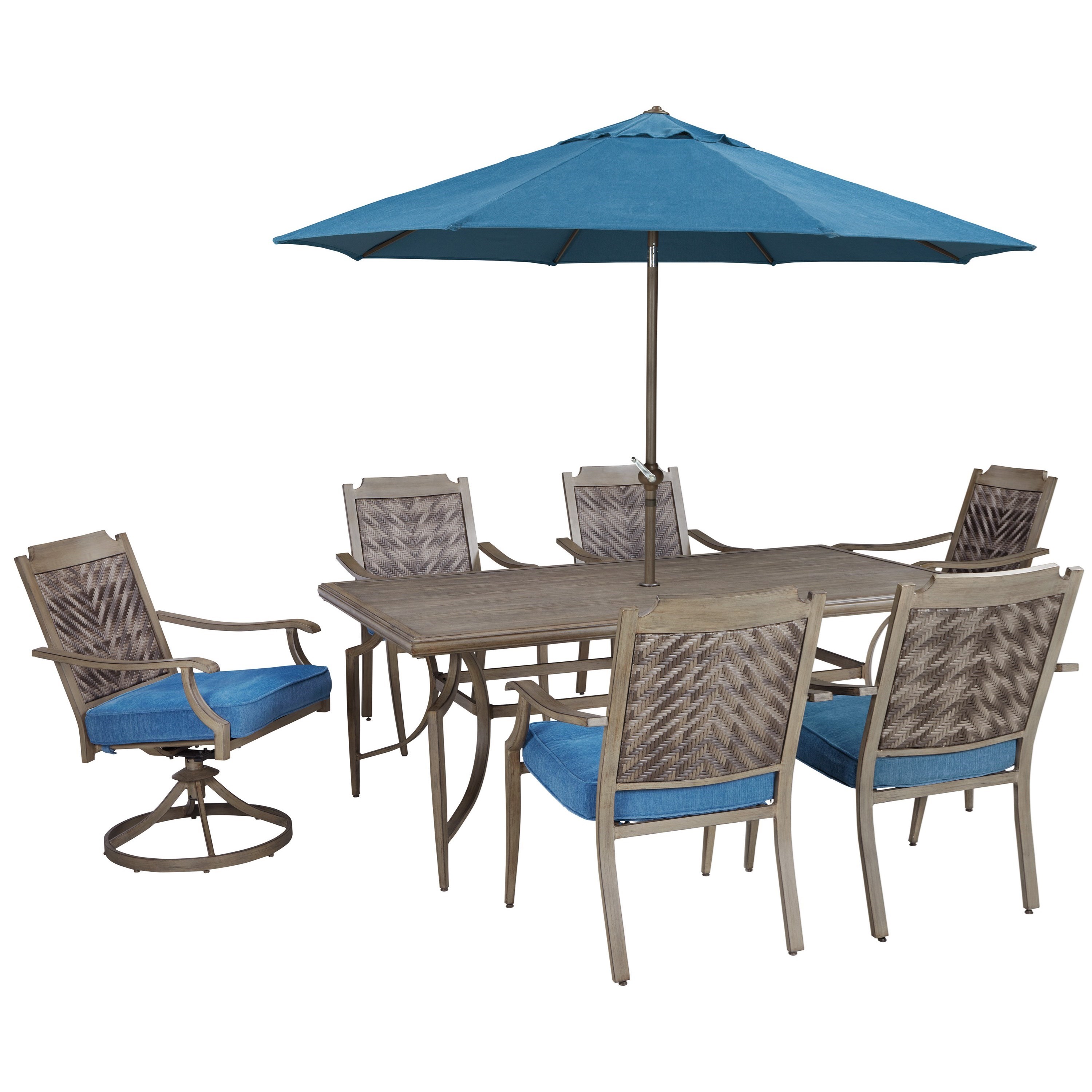 Signature Design by Ashley Furniture Partanna Outdoor ...