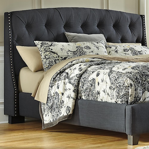 Kasidon King Tufted Bed Ashley Kasidon King Tufted Bed Ashley