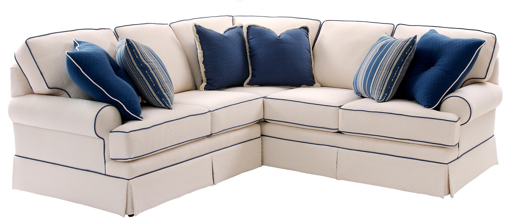 Smith Brothers Build Your Own (5000 Series) Sectional Sofa with Rolled