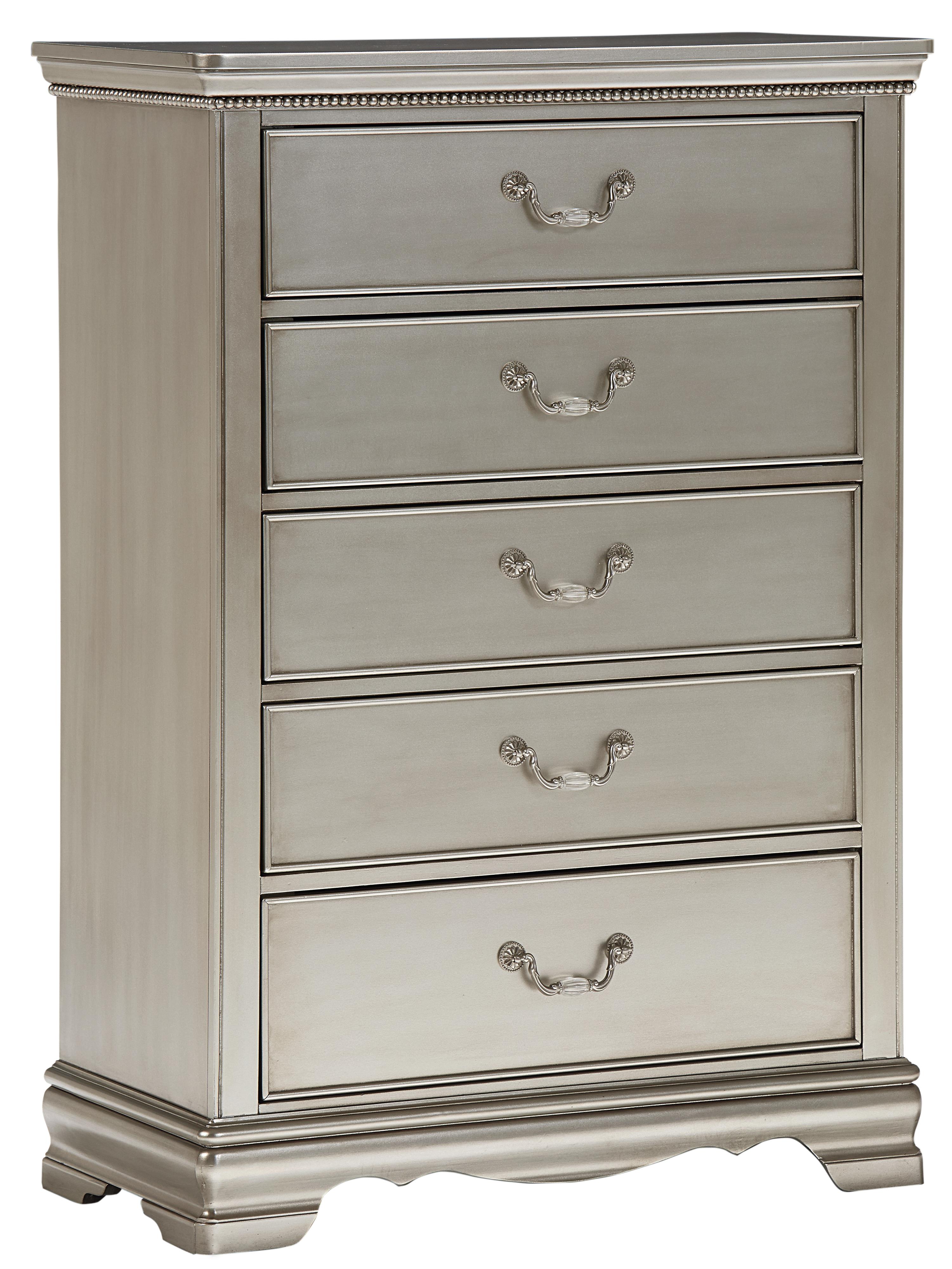 Standard Furniture Jessica Silver Chest of Drawers Royal Furniture