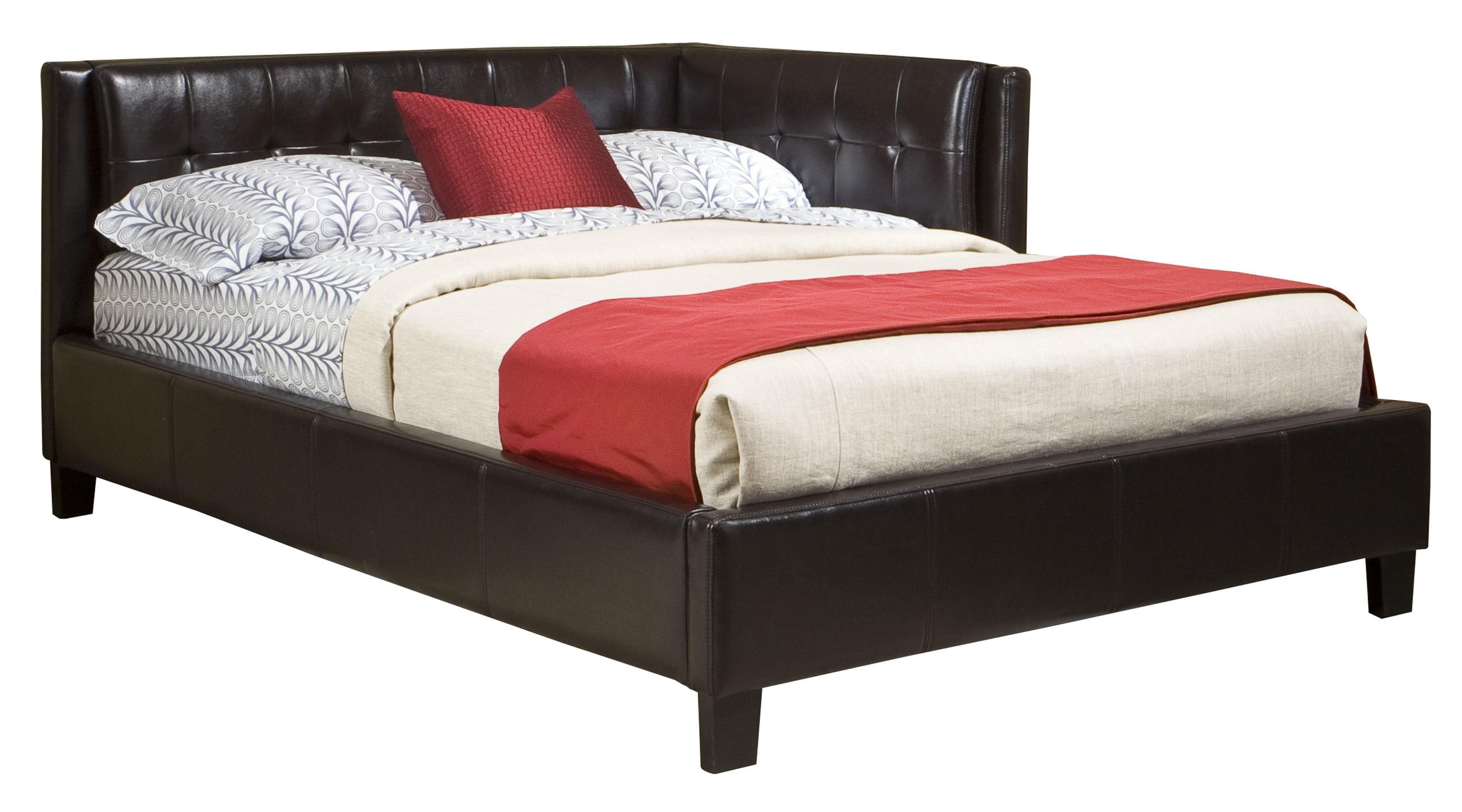 Standard Furniture Rochester Corner Beds Full Upholstered Corner Daybed