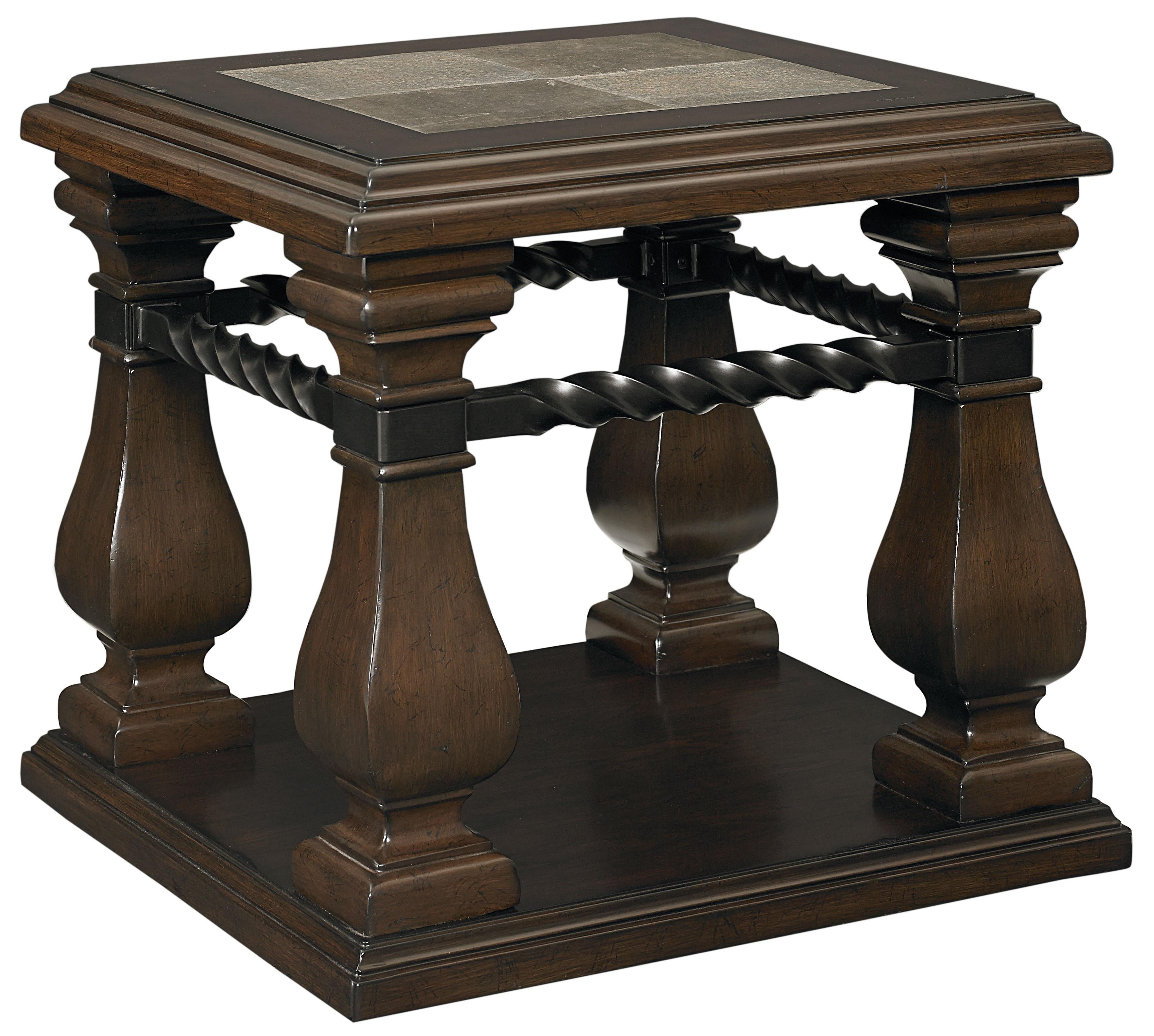 Standard Furniture San Moreno Traditional End Table ...