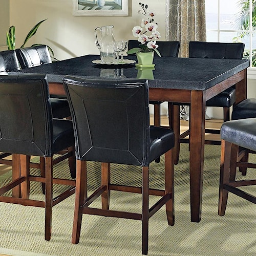 ... Table Steve Silver Granite Bello Granite Top Counter Height Leg Table