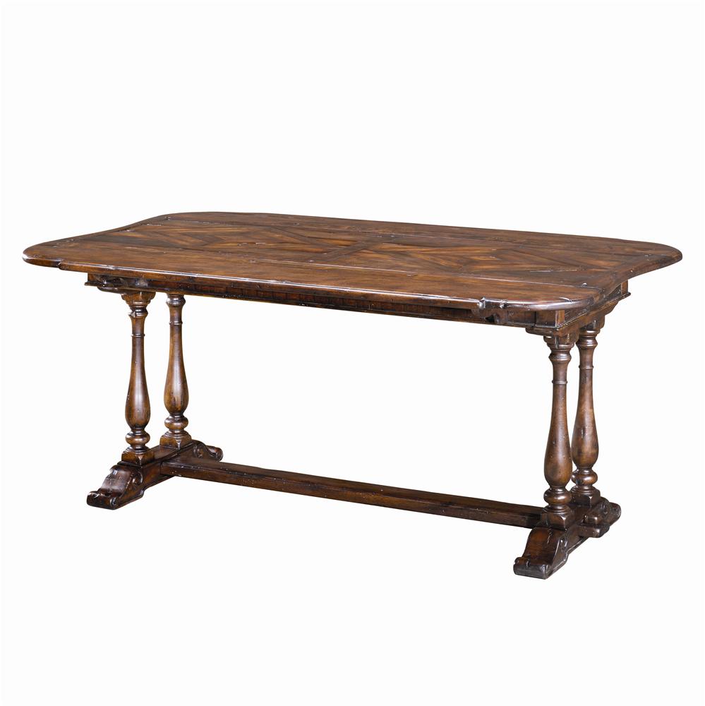 Theodore Alexander Tables Traditional Rectangular Drop Leaf Dining