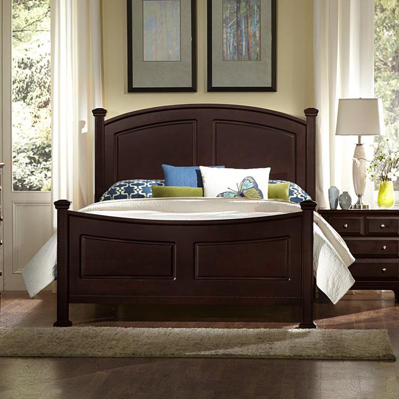 Vaughan Bassett Hamilton Queen Panel Bed Belfort Furniture