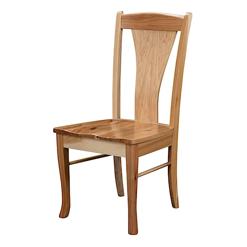 Wayside Custom Furniture Amish Dining Chairs Lindsey