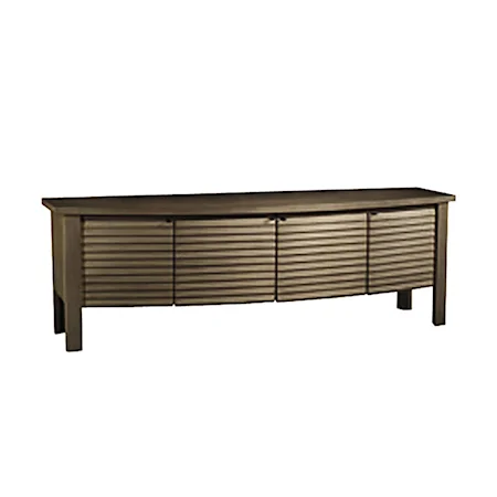 Lumina 84" Media Console with SmartEye® Sensor in Antique Pewter