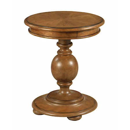 Pearson Traditional Round End Table