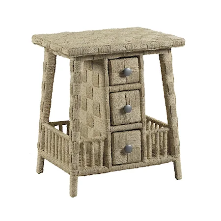 Carolina Accent Table with Three Drawers