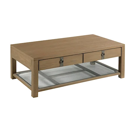 Rectangular Drawer Coffee Table