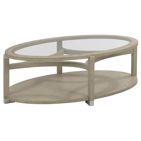 Oval Coffee Table