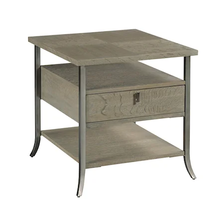 Rockford Rectangular Drawer End Table