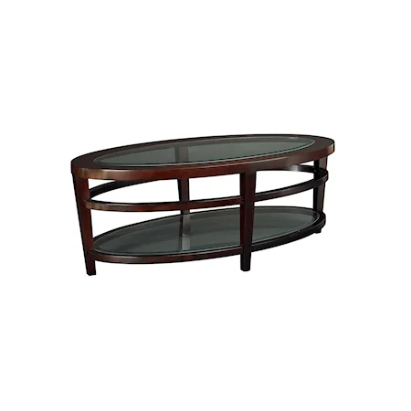 Oval Cocktail Table